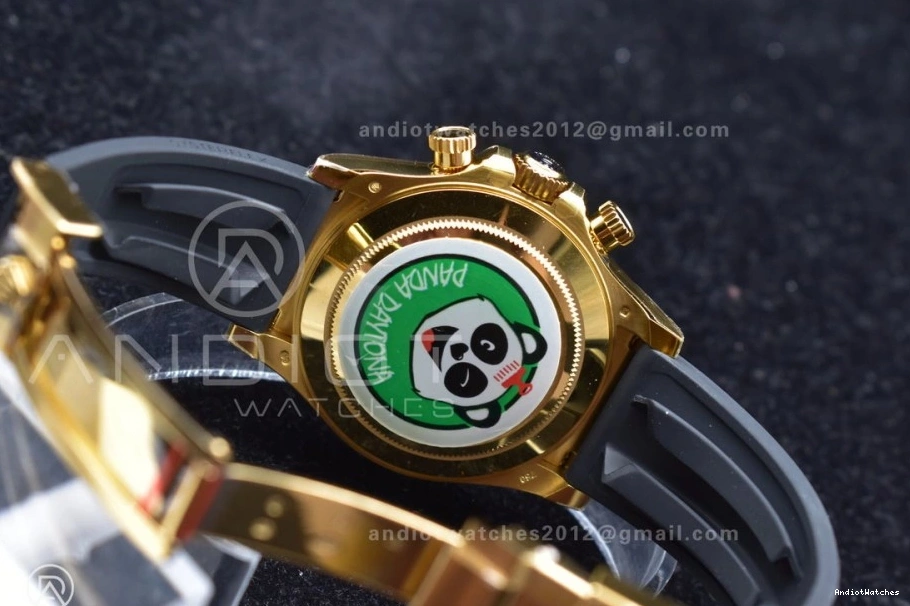 SA Daytona 116518 Oysterflex Reliable Rubber Strap Dial Best on Edition Lume 764 YG BTF 1:1 0323